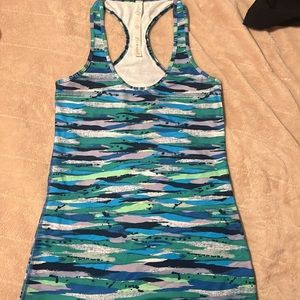 Lululemon Multi-Color Racerback Tank Top
